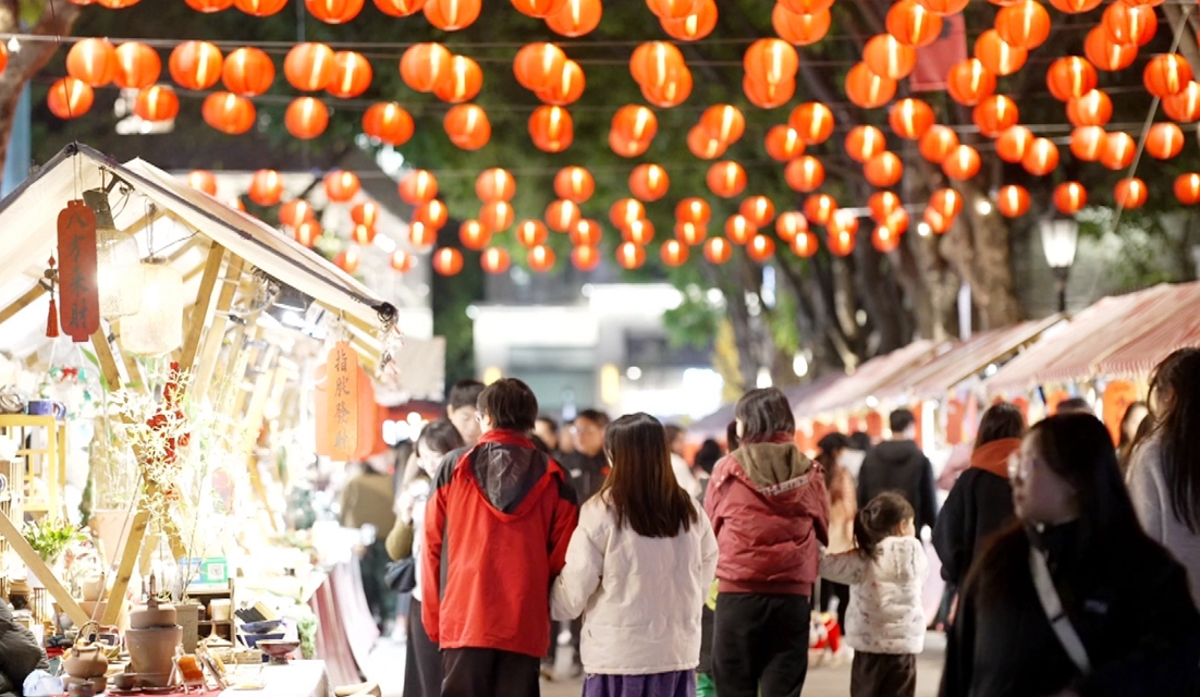 廣東佛山夜游祖廟：嶺南非遺體驗讓年味更濃