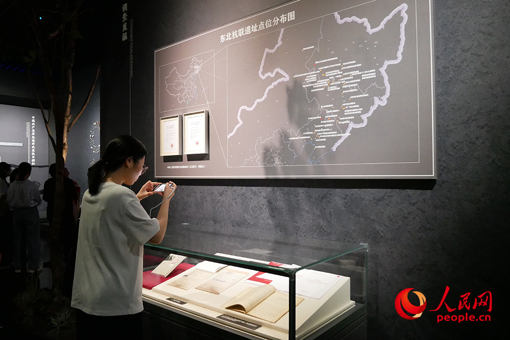 觀(guān)眾正在參觀(guān)展覽。人民網(wǎng)記者 韋衍行攝