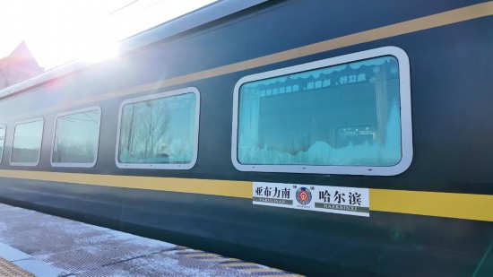 K5197次列車。新華社記者張啟明 攝